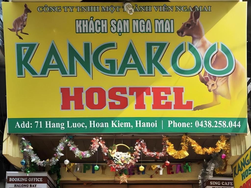 Kangaroo Hostel Hanoi Bagian luar foto